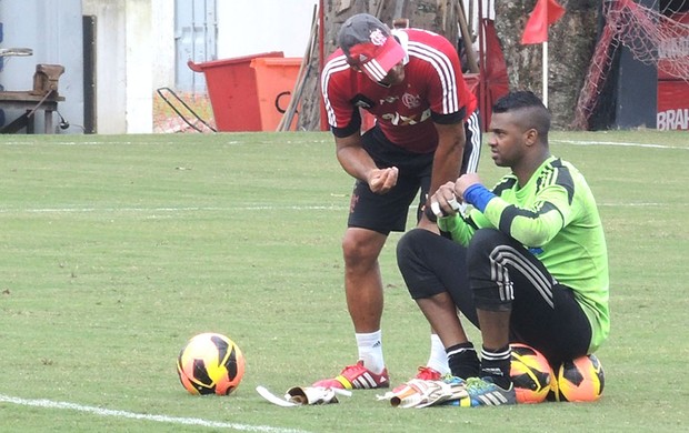 Felipe Treino Flamengo (Foto: Cahê Mota)