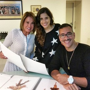 Zilu, Camilla Camargo e Cahê Rodrigues (Foto: Instagram/ Reprodução)