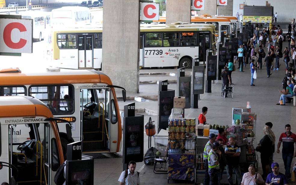 Rodoviária do Plano Piloto, em Brasília (Foto: Gabriel Jabur/GDF/Divulgação)