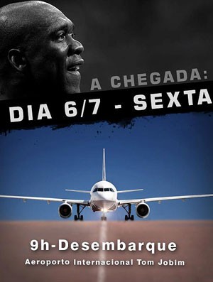 Chegada Seedorf no Botafogo (Foto: Vicente Seda / Globoesporte.com)