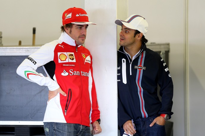 Na Williams, Felipe Massa conseguiu sair da sombra do ex-companheiro Fernando Alonso (Foto: Getty Images)