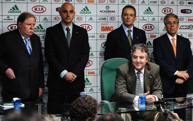 Paulo Nobre, presidente do Palmeiras (Foto: Marcos Ribolli / globoesporte.com)