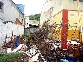 Seduc prometeu reformas até julho em escola de Ribeirão Cascalheira (Foto: Adriana Silveira Guirra de Souza)