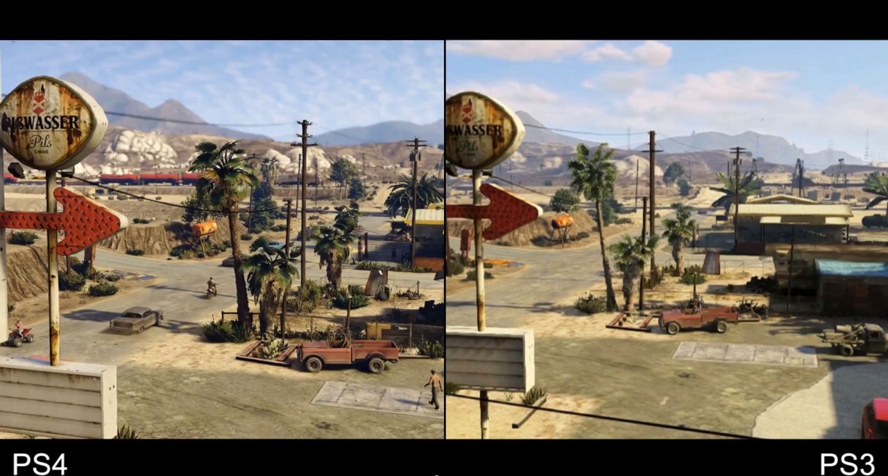 GTA 5: veja a comparação entre os gráficos da versão PlayStation 4 e PS3