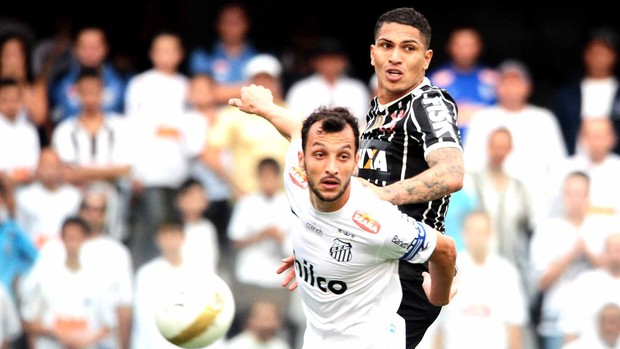 guerrero corinthians Edu dracena santos paulistão (Foto: Marcos Ribolli / Globoesporte.com)