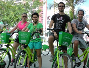 Bicicletas compartilhadas, Fortaleza (Foto: Sebastião Mota) Bicicletas compartilhadas, Fortaleza (Foto: Sebastião Mota)