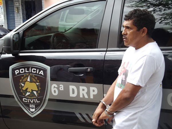 Joelito Pedro foi detido e ficará à disposição da Justiça (Foto: Rafael Barbosa/G1)