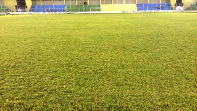 estádio da graça, marcação, campeonato paraibano (Foto: Hévilla Wanderley / GloboEsporte.com/pb)