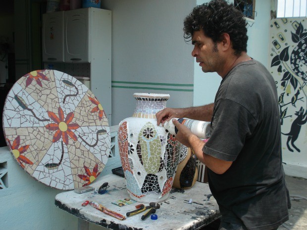 Artista plástico de Brasília retornou a Manaus há três anos (Foto: Divulgação)