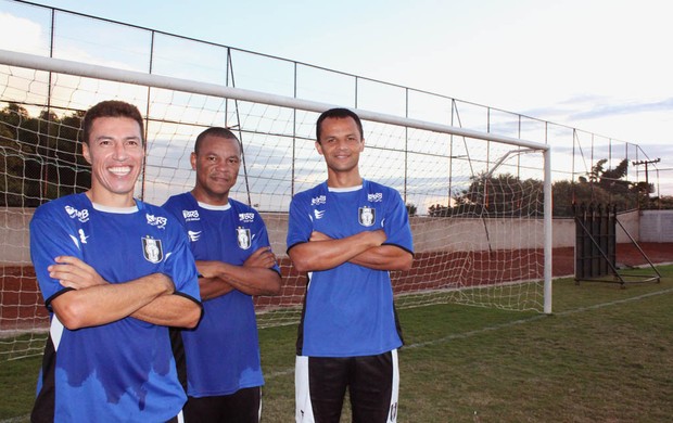 Ataque centenário do Ceilândia (Foto: Fabrício Marques / GloboEsporte)