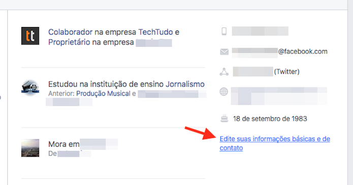 Acessando a tela de edição de informações de perfil de uma conta do Facebook (Foto: Reprodução/Marvin Costa) (Foto: Acessando a tela de edição de informações de perfil de uma conta do Facebook (Foto: Reprodução/Marvin Costa)) Acessando a tela de edição de informações de perfil de uma conta do Facebook (Foto: Reprodução/Marvin Costa) (Foto: Acessando a tela de edição de informações de perfil de uma conta do Facebook (Foto: Reprodução/Marvin Costa))