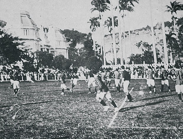 primeiro FlaxFlu 1912 Flamengo Fluminense (Foto: Reprodução)