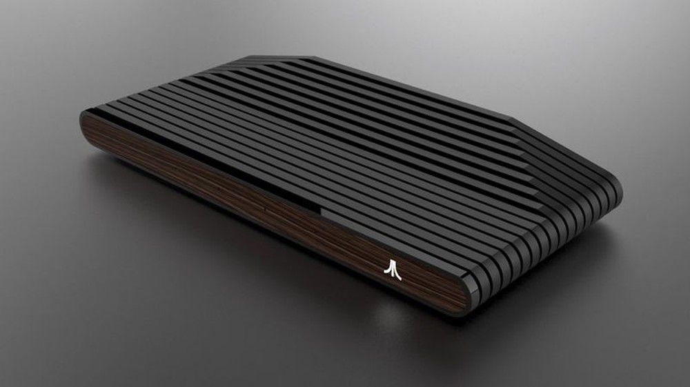 Ataribox terá detalhes em madeira como no clássico 2600 (Foto: Divulgação/Atari)