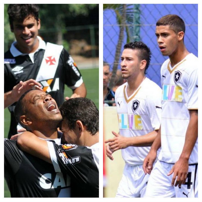 Vasco x Botafogo final Copa Rio futebol 7 (Foto: Editoria de arte)