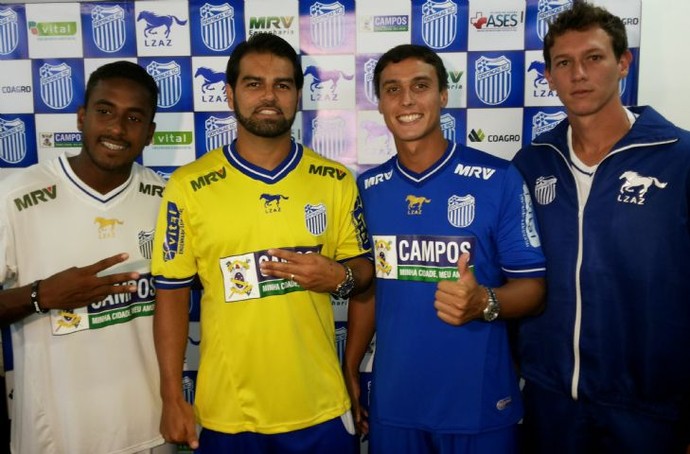 Goytacaz apresenta novos uniformes para a disputa da Série B do Carioca Uniformes_1