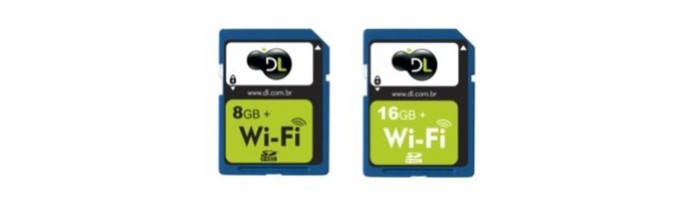 DL tem modelos de cartão SD Wi-Fi vendidos no Brasil (Foto: Divulgação) (Foto: DL tem modelos de cartão SD Wi-Fi vendidos no Brasil (Foto: Divulgação))