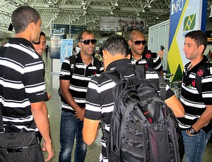 Felipe no embarque do Vasco para a Libertadores (Foto: Gustavo Rotstein / Globoesporte.com) Felipe no embarque do Vasco para a Libertadores (Foto: Gustavo Rotstein / Globoesporte.com)