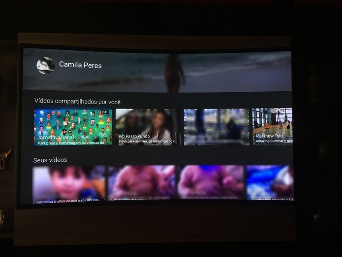 Agora você pode assistir aos vídeos do seu Facebook pela TV (Foto: Camila Peres/TechTudo)