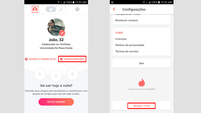 Como Sair Do Tinder E Excluir A Sua Conta Na Rede Dicas E Tutoriais