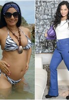 Mônica Carvalho seca 14kg após gravidez: 'Estou quase com peso ideal'