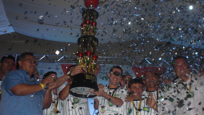 Futsal cearense, premiação, Federação Cearense   (Foto: Thaís Jorge )