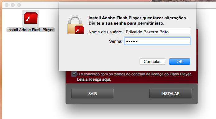 adobe flash install for mac