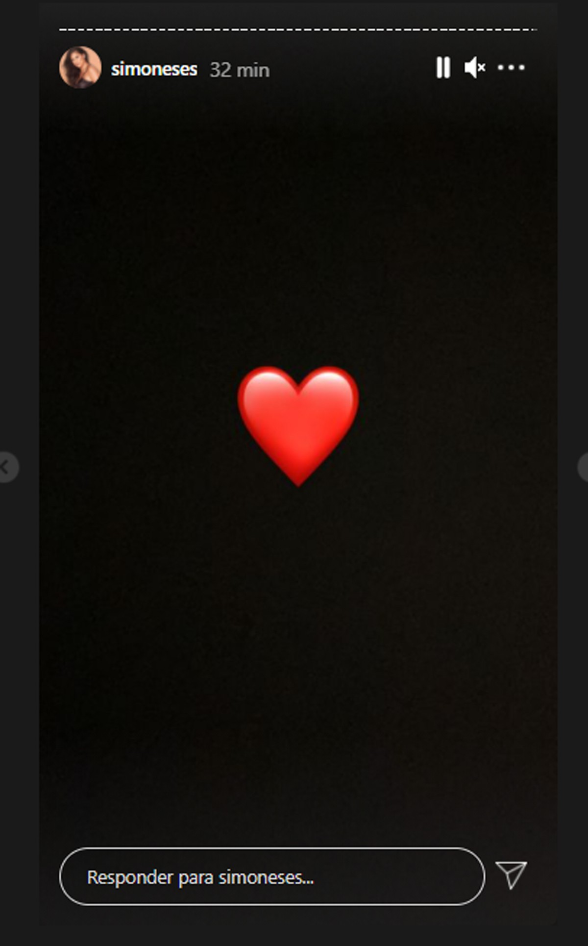 Instagram de Simone confirma nascimento de Zaya (Foto: Reprodução/Instagram)