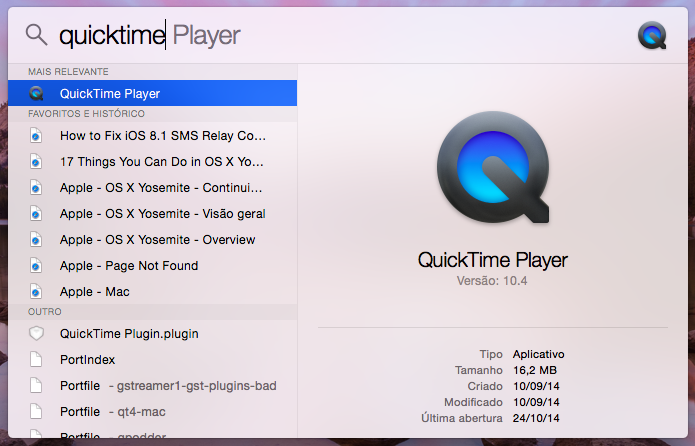 quicktime player for mac yosemite