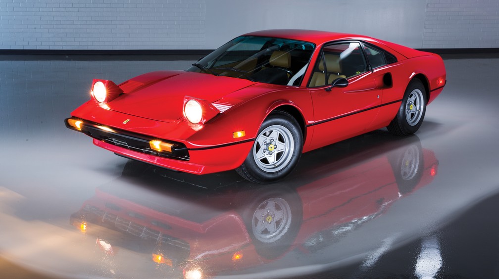 1976 Ferrari 308 GTB â€˜Vetroresinaâ€™ (Foto: Theodore W. Pieper/DivulgaÃ§Ã£o)