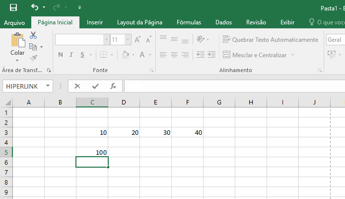 Pressione Enter para exibir o resultado da fórmula (Foto: Reprodução/Helito Bijora)