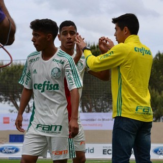 Palmeiras Mundial sub-17 contra Sporting Cristal (Foto: Divulgação) Palmeiras Mundial sub-17 contra Sporting Cristal (Foto: Divulgação)