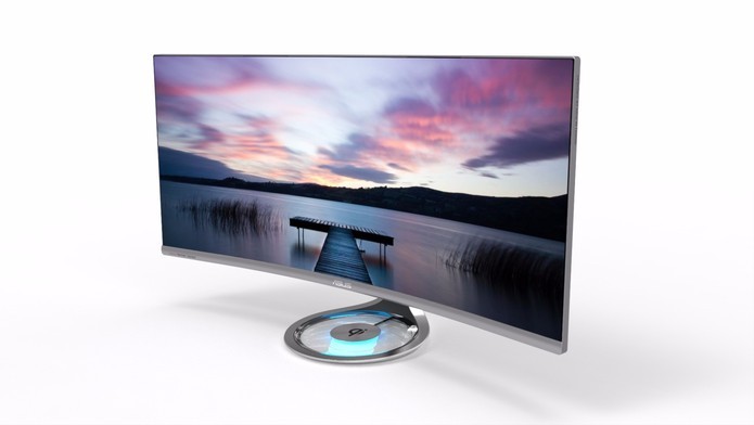 Designo Curve MX34VQ vem com um par de caixa de sons integrados (Foto: Divulgação/Asus)