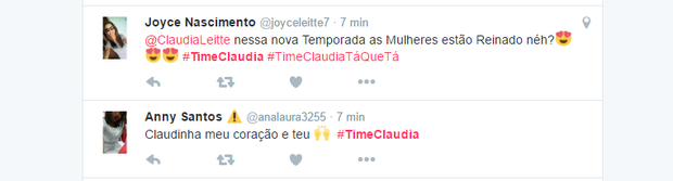 Time de Claudia Leitte faz sucesso na web (Foto: Reprodução/Twitter)