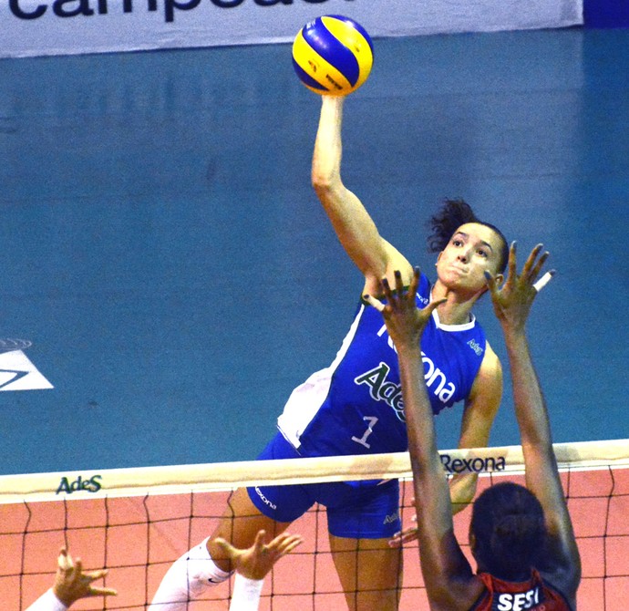 Rio X Sesi-SP, Superliga de Vôlei Feminino (Foto: Alexandre Arruda/CBV)