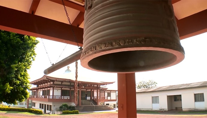Templo Budista Plug (Foto: Reprodução/ RPC)