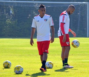 Cueva Treino São Paulo (Foto: Érico Leonan/saopaulofc.net)