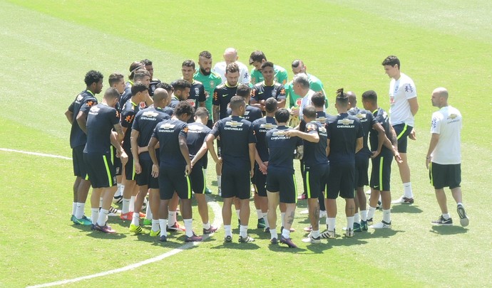 Treino Seleção Brasil Natal (Foto: Felipe Zito)