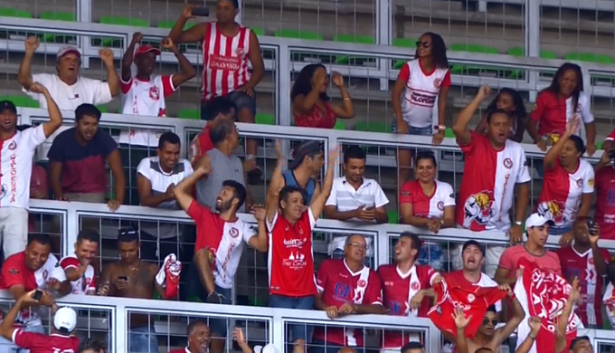 Torcida do Tricordiano (Foto: Reprodução EPTV) Torcida do Tricordiano (Foto: Reprodução EPTV)