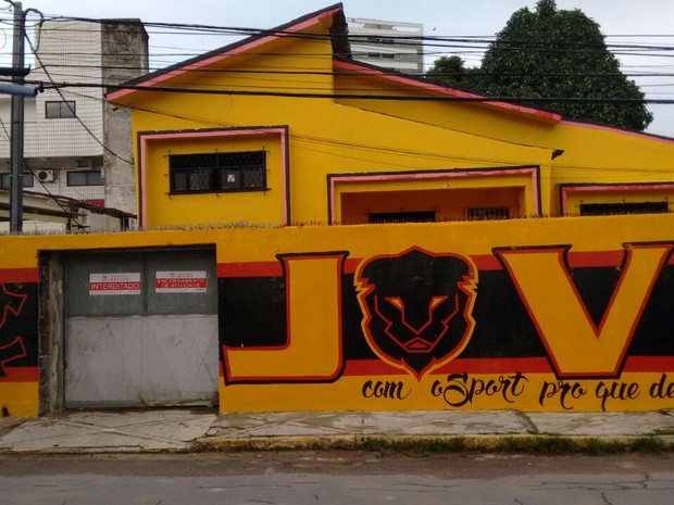 Sede da Torcida Jovem é interditada pela Prefeitura do Recife (Foto: Divulgação/Prefeitura do Recife)