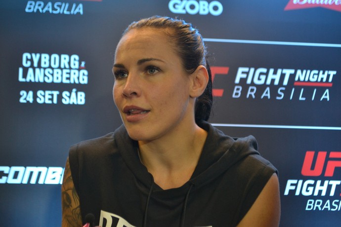 Lina Lansberg UFC Brasília (Foto: Raphael Marinho)