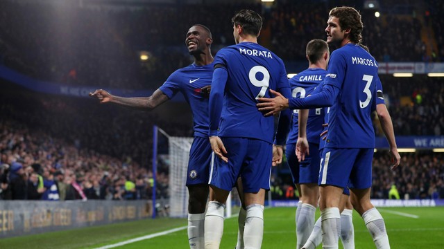 Rüdiger Chelsea x Swansea (créditos: Hannah McKay/Reuters) Chelsea vence