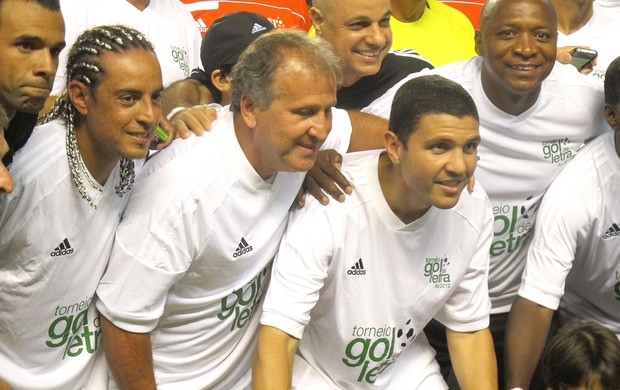Zico e Bruno Coimbra (Foto: Thales Soares / Globoesporte.com)