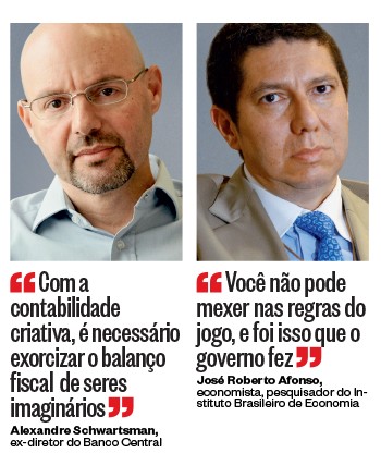 Alexandre Schwartsman e José Roberto Afonso (Foto: Karime Xavier/Folhapress e Ruy Baron/Valor/Folhapress)
