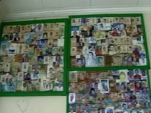 Mural possui mais de 1000 fotos com histórias de apavorar (Foto: Reprodução/TV Sergipe)