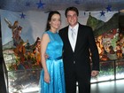 Felipe Dylon e Aparecida Petrowky se casam no Rio de Janeiro