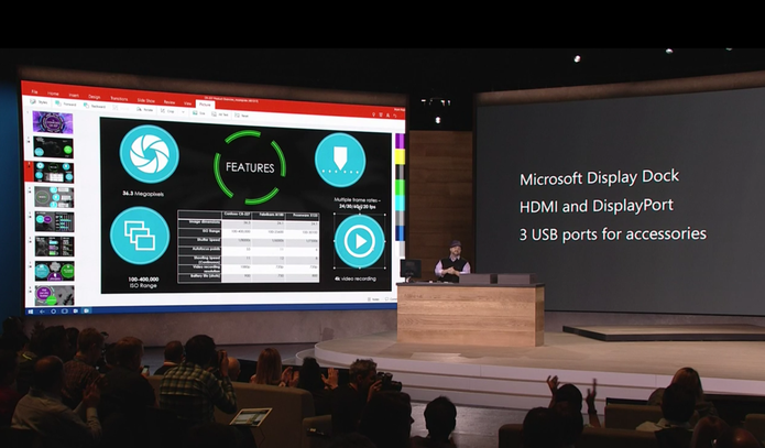 Continuum transforma celulares com Windows 10 em computadores portáteis (Foto: Reprodução/Microsoft)