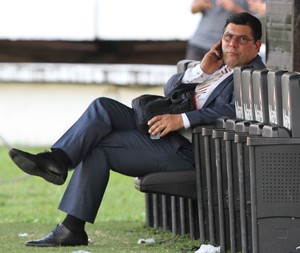 Alírio Moraes presidente Santa Cruz (Foto: Aldo Carneiro/Pernambuco Press)