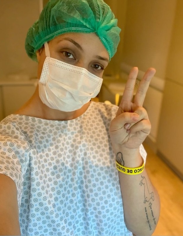 Joana Mineiro passou por cirurgia para retirada de tumor no ovário (Foto: Reprodução/Instagram)