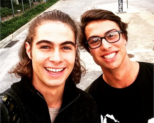 Os irmãos Rafael Vitti e Francisco Vitti (Foto: Reprodução/Instagram)