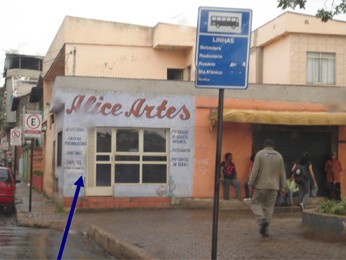 Local onde funcionava a gráfica, segundo endereço registrado na Junta Comercial. (Foto: Reprodução/Polícia Federal)